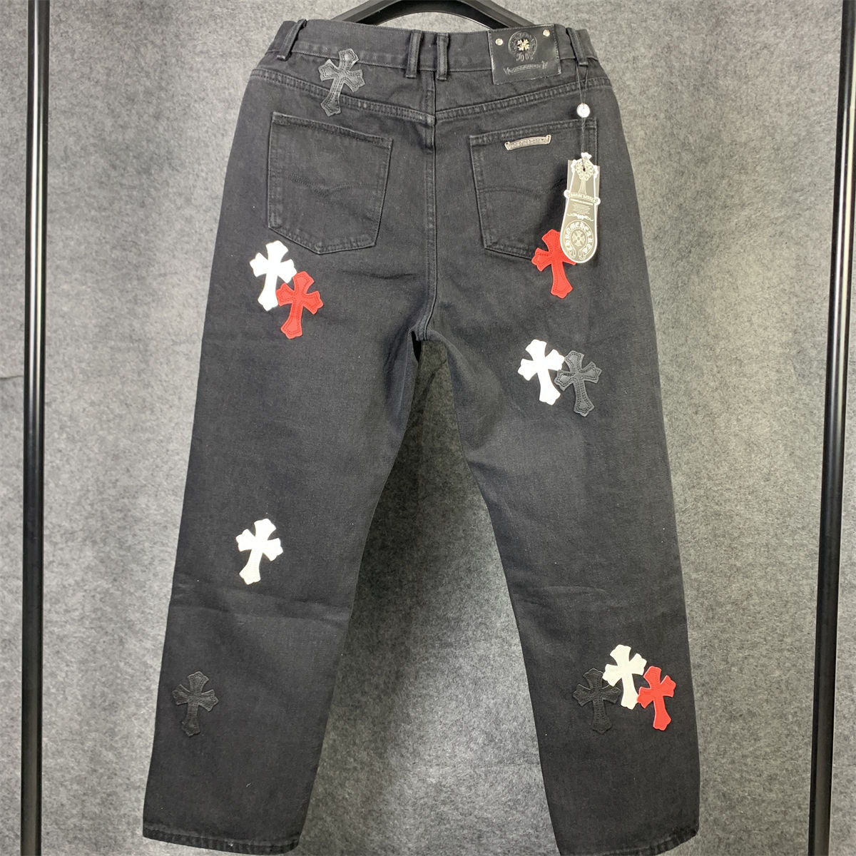 CHROME HEARTS CROSS PATCH DENIM (MIAMI EXCLUSIVE)