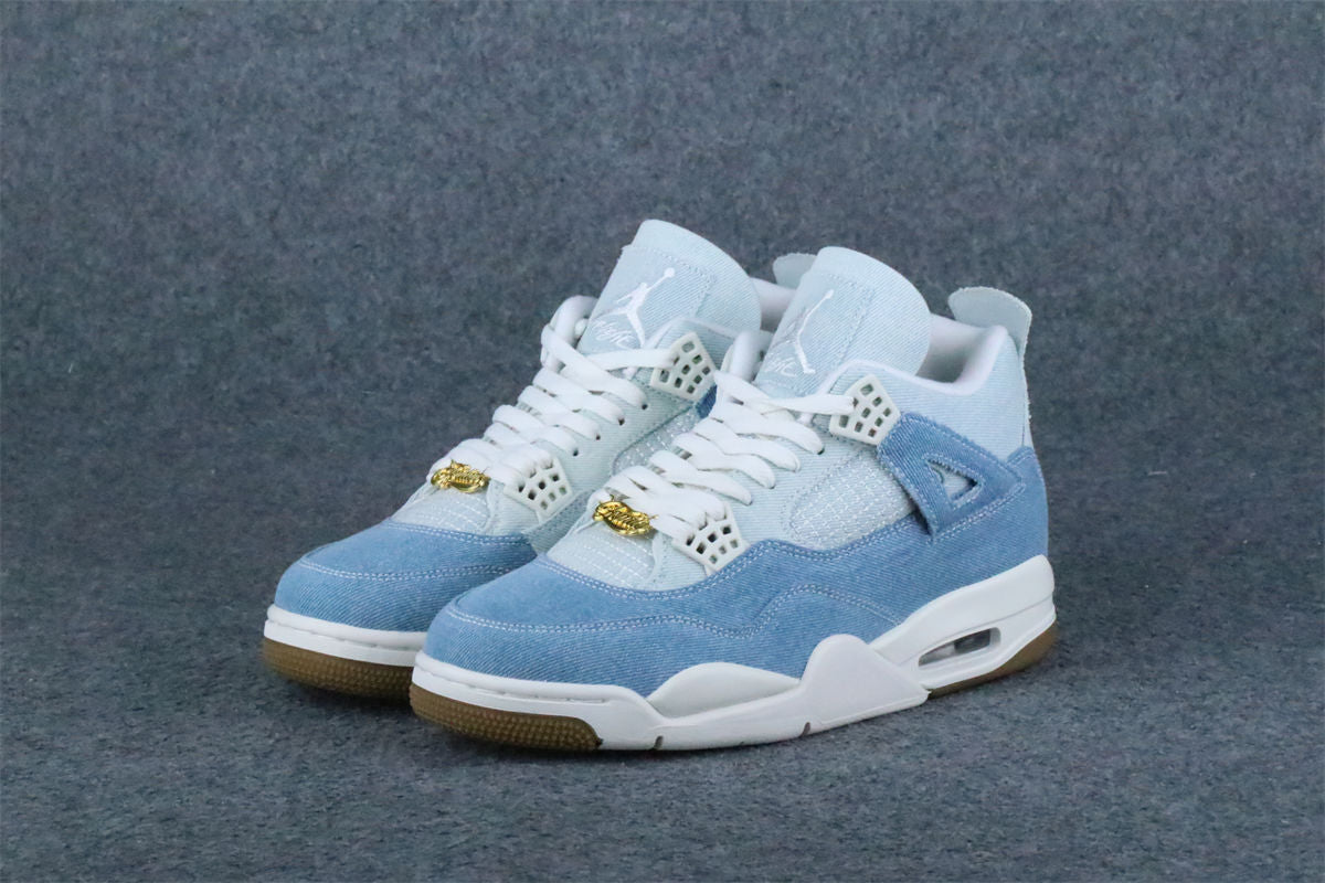 (EARLY LOOK) Wmns Air Jordan 4 Retro TEX 'Worn Blue Denim'