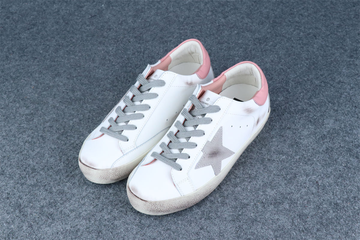 GOLDEN GOOSE Wmns Superstar Pink Tab Sneaker