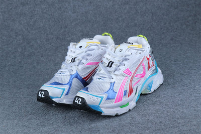 Runner Sneaker 'Worn-Out - White Multi-Color'