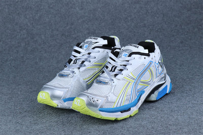 Runner Sneaker 'White Yellow Blue'