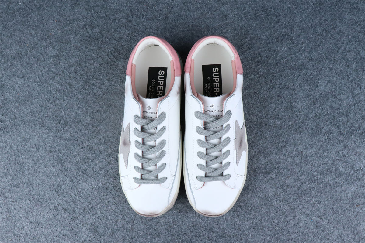 GOLDEN GOOSE Wmns Superstar Pink Tab Sneaker