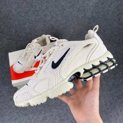 Stussy x Air Zoom Spiridon Caged 2 'Fossil'