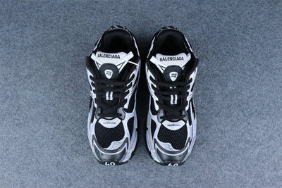 Runner Sneaker 'White Black White'