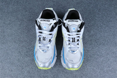 Runner Sneaker 'White Yellow Blue'