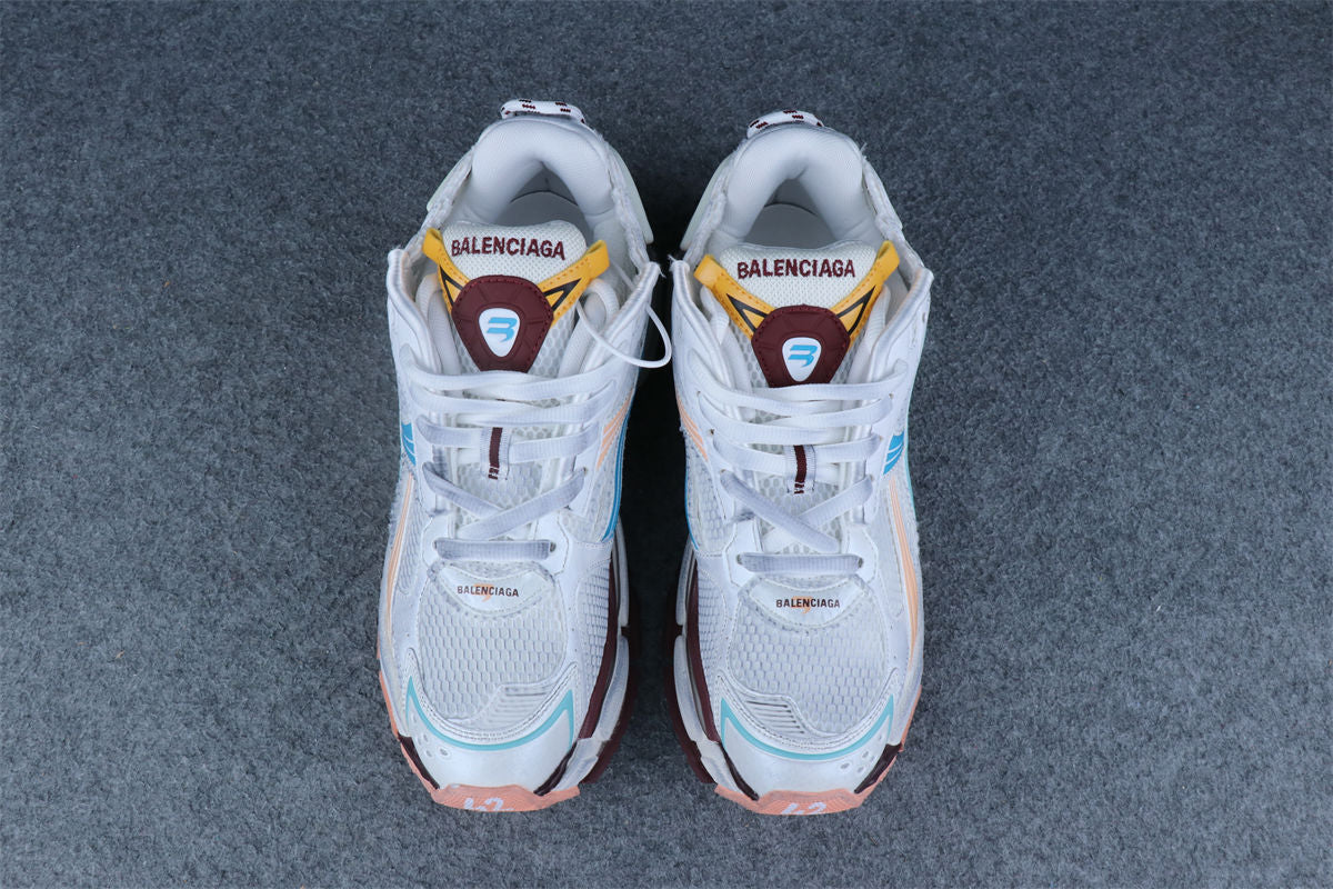 Wmns Runner Sneaker 'Worn-Out - White Blue Pink'