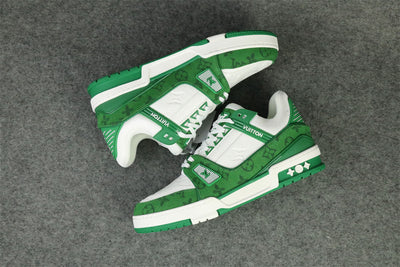 LVT Trainer 'Green Monogram Denim'