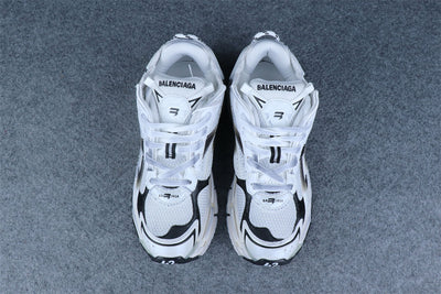 Runner Sneaker 'Worn-Out - Grey White Black'