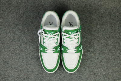LVT Trainer 'Green Monogram Denim'