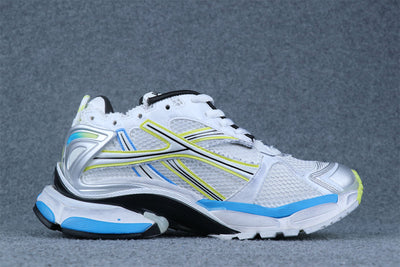 Runner Sneaker 'White Yellow Blue'