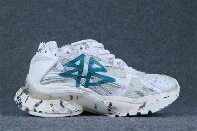 Wmns Runner Sneaker 'Graffiti - White Blue'