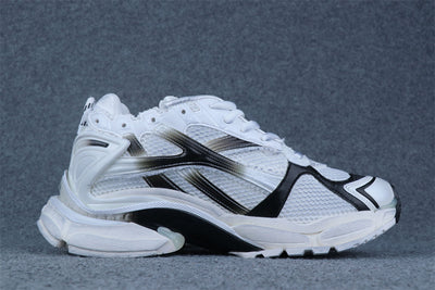 Runner Sneaker 'Worn-Out - Grey White Black'