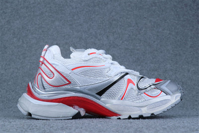 Runner Sneaker 'Silver White Red Orange'