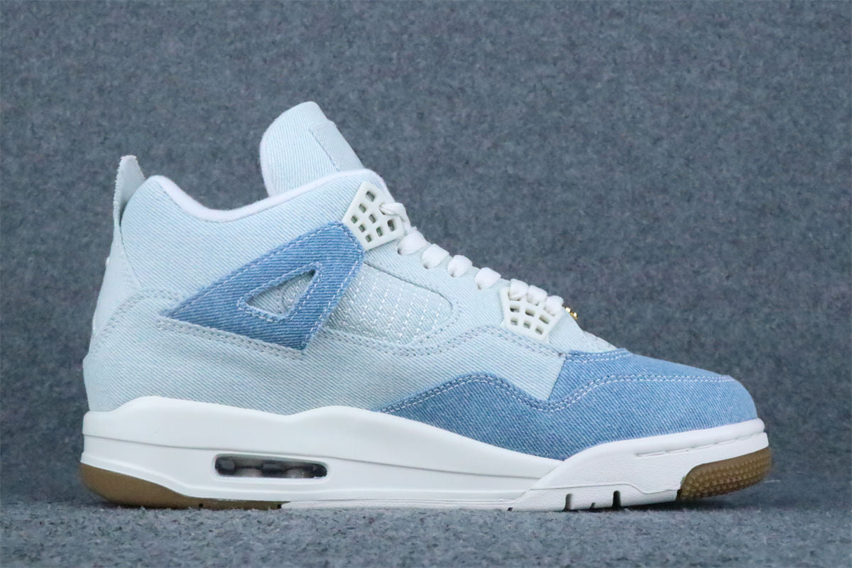 (EARLY LOOK) Wmns Air Jordan 4 Retro TEX 'Worn Blue Denim'