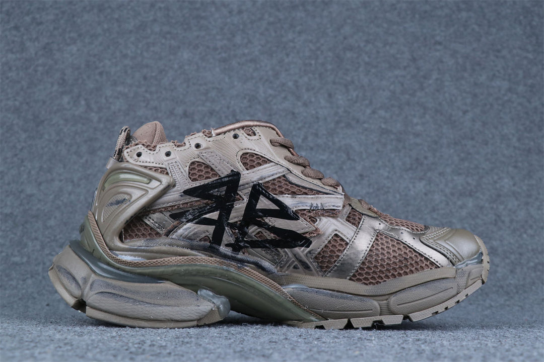 Balenciaga Runner Graffiti Sneaker 'Brown' – Prsnlplg