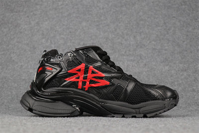 Runner Sneaker 'Graffiti - Black Red'