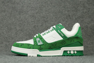 LVT Trainer 'Green Monogram Denim'