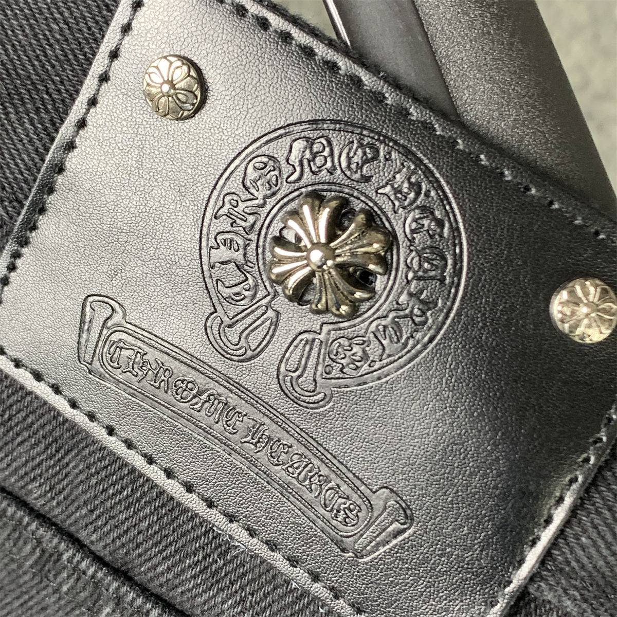 CHROME HEARTS CROSS PATCH DENIM (MIAMI EXCLUSIVE)