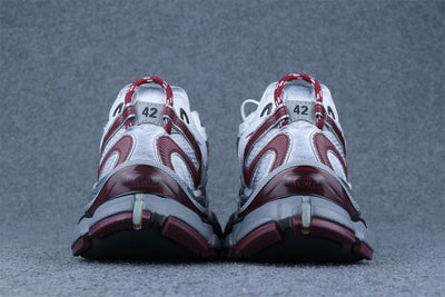 Wmns Runner Sneaker 'White Burgundy'