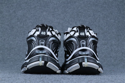 Runner Sneaker 'White Black White'