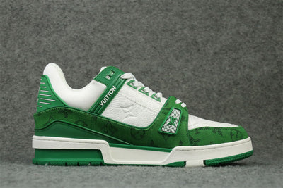 LVT Trainer 'Green Monogram Denim'