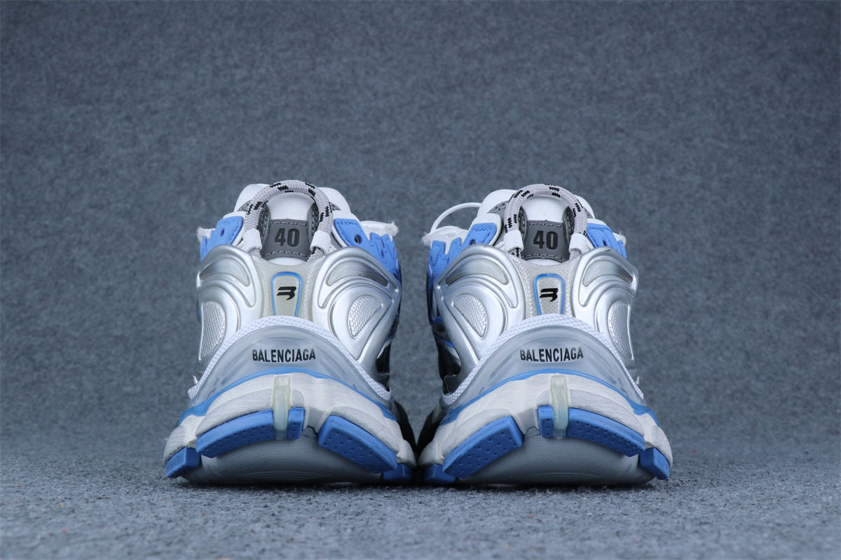 Runner Sneaker 'Worn-Out - Blue Grey'