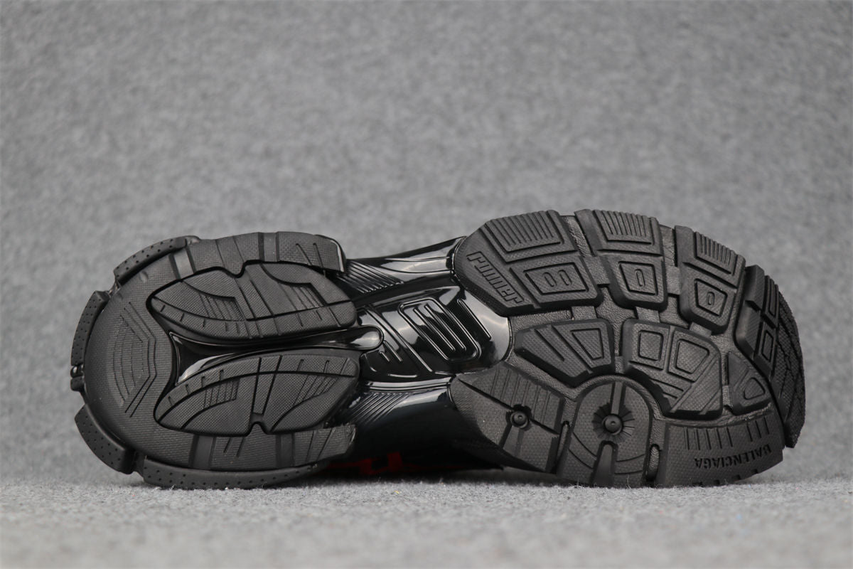 Runner Sneaker 'Graffiti - Black Red'