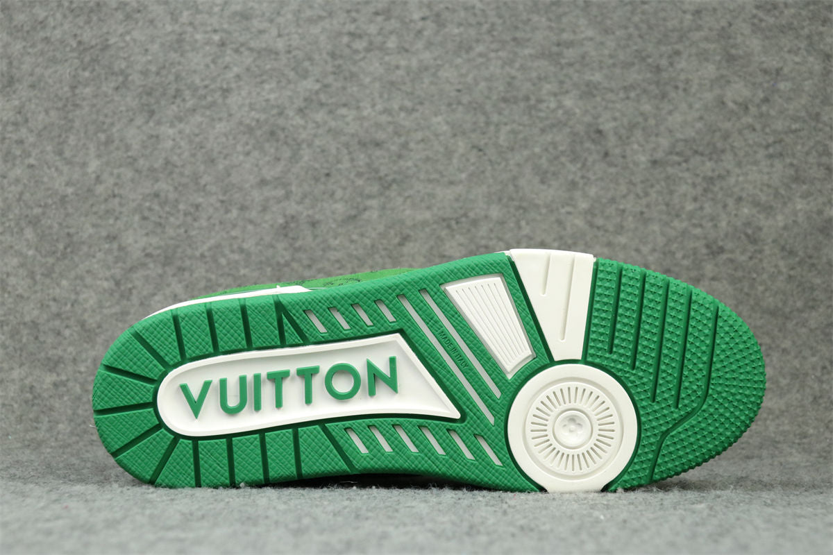LVT Trainer 'Green Monogram Denim'