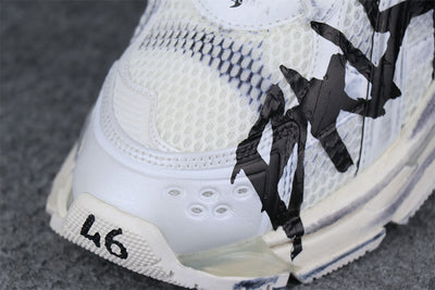 Runner Sneaker – Graffiti 'White'