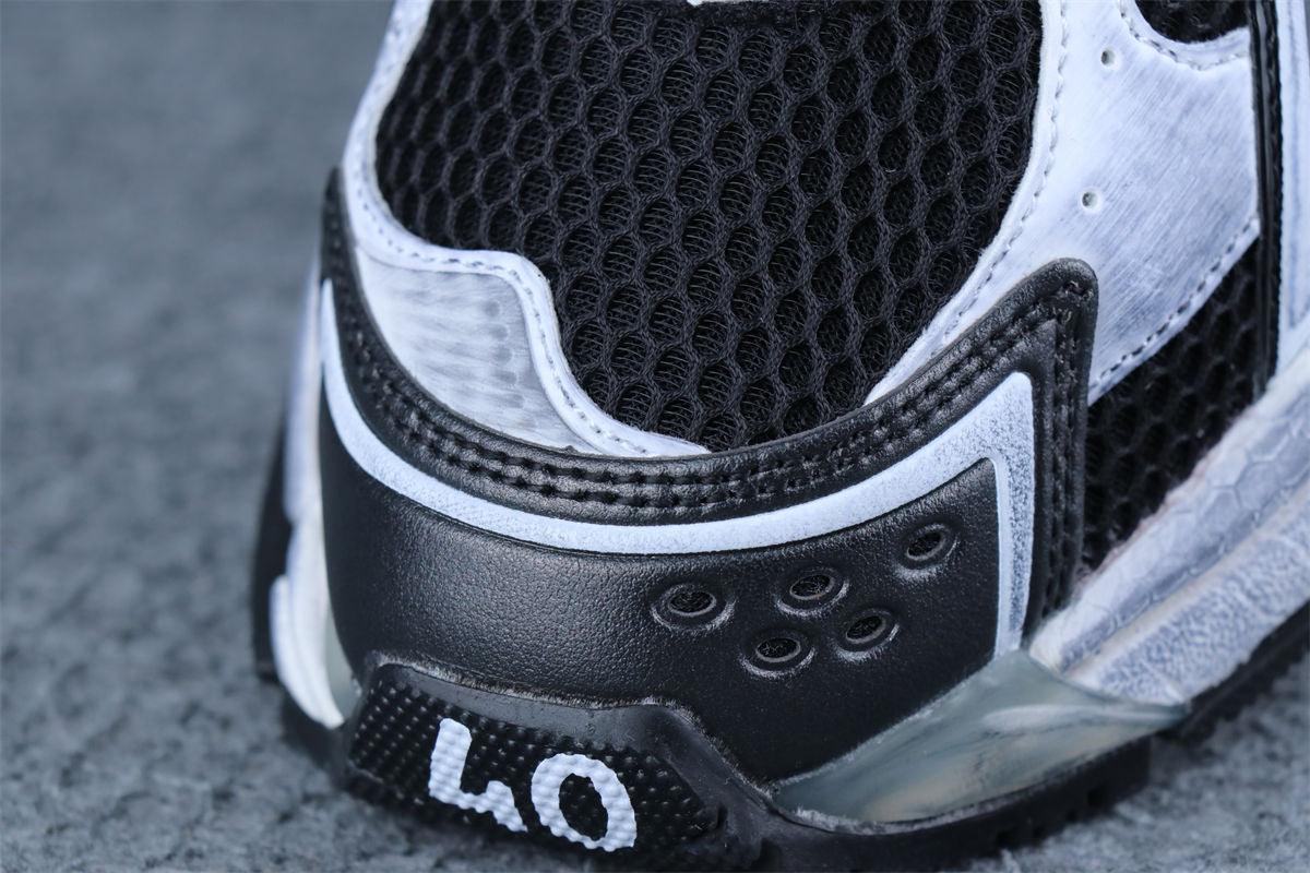 Runner Sneaker 'White Black White'
