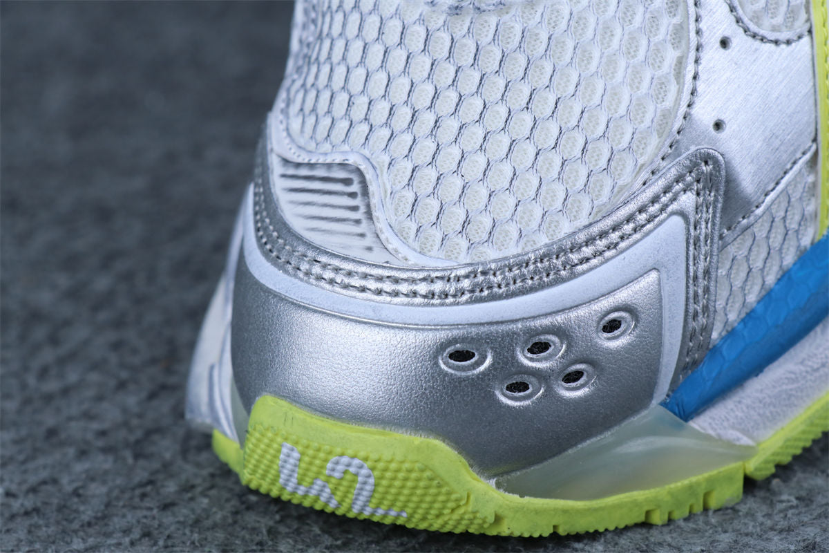 Runner Sneaker 'White Yellow Blue'