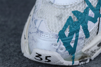 Wmns Runner Sneaker 'Graffiti - White Blue'