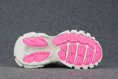 Wmns Track Sneaker 'White Fluo Pink'