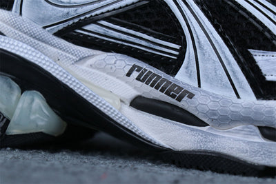 Runner Sneaker 'White Black White'