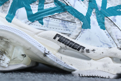 Wmns Runner Sneaker 'Graffiti - White Blue'