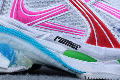 Runner Sneaker 'Worn-Out - White Multi-Color'