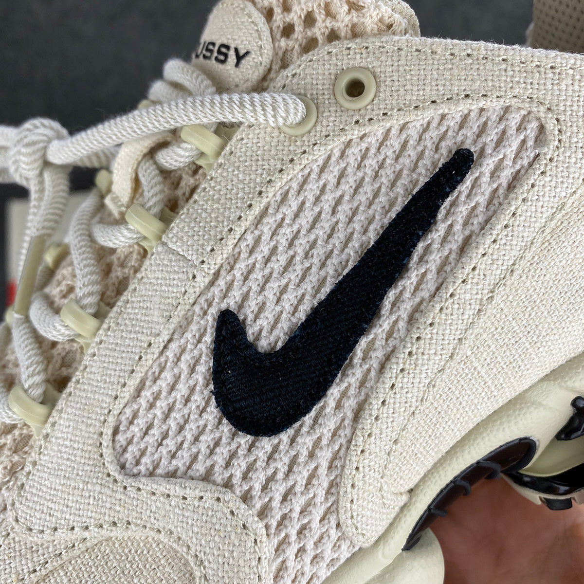 Stussy x Air Zoom Spiridon Caged 2 'Fossil'