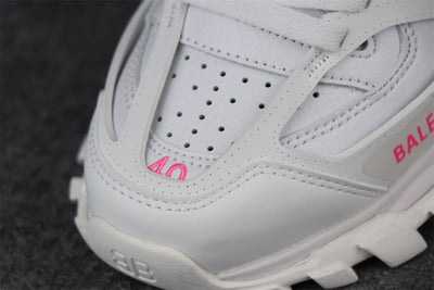 Wmns Track Sneaker 'White Fluo Pink'