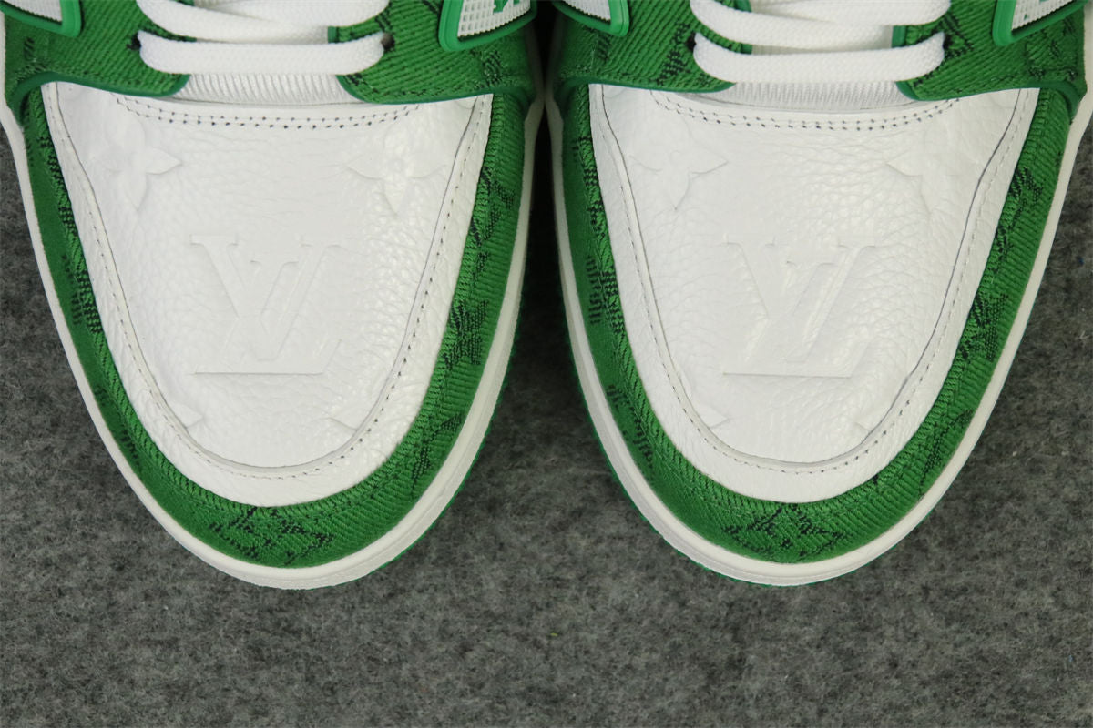 LVT Trainer 'Green Monogram Denim'