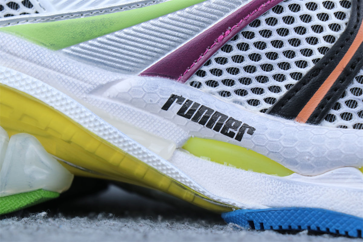 Runner Sneaker 'White Multi-Color'