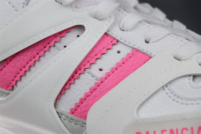 Wmns Track Sneaker 'White Fluo Pink'
