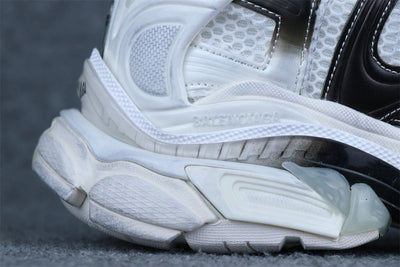 Runner Sneaker 'Worn-Out - Grey White Black'