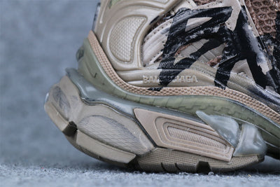 Balenciaga Runner Graffiti Sneaker – Brown