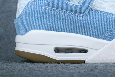 (EARLY LOOK) Wmns Air Jordan 4 Retro TEX 'Worn Blue Denim'