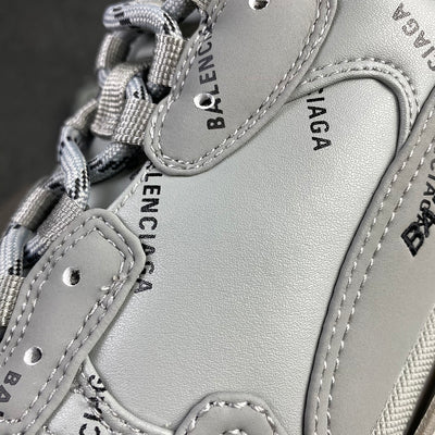 Triple S 'Allover Logo - Grey'