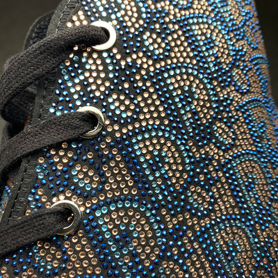 B23 High 'Oblique Strass - Blue'