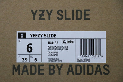 Yeezy Slides 'Azure'