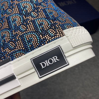 B23 High 'Oblique Strass - Blue'