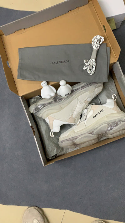 Triple S Sneaker 'Grey Neon'