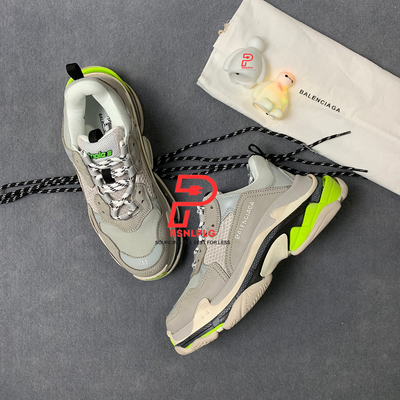 Triple S Sneaker 'Grey Neon'
